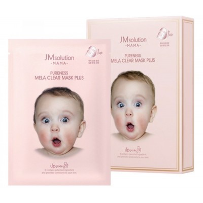 Маска для рівного кольору обличчя і пружної шкіри JMsolution Mama Pureness Mela Clear Mask 30ml
