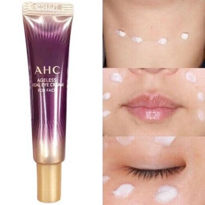 Крем для кожи вокруг глаз с пептидным комплексом AHC Ageless Real Eye Cream For Face 12 ml