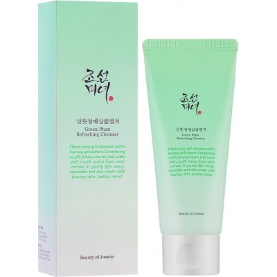 Гель-пінка для вмивання Beauty Of Joseon Green Plum Refreshing Cleanser 100 мл