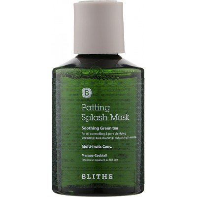Сплэш-маска Blithe Patting Splash Mask Soothing & Healing Green Tea 150ml