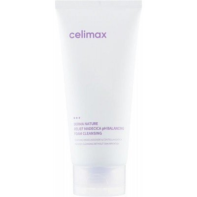 Ніжна пінка для обличчя Celimax Relief Madecica Ph Balancing Foam Cleansing 150ml