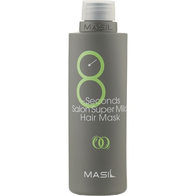 Супер м'яка маска для швидкого відновлення волосся Masil 8 Seconds Salon Super Mild Hair Mask 200ml