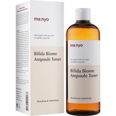 Тонер для защиты и восстановления биома кожи Manyo Bifida Biome Ampoule Toner 400 ml
