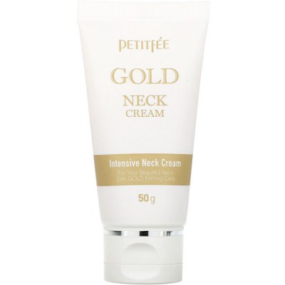 Крем для догляду за шкірою шиї та зони декольте Petitfee Gold neck cream 50g