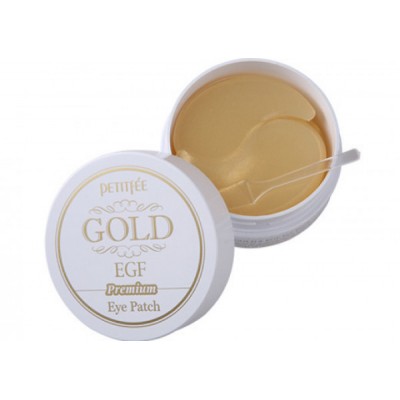 Гідрогелеві патчі для очей Petitfee Premium Gold & EGF Eye Patch 60шт