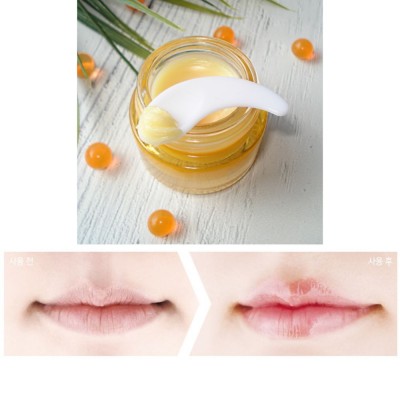 Ночная маска для губ с маслом камелии и облепихи, с витамином Е Petitfee Oil Blossom Lip Mask, 15 г