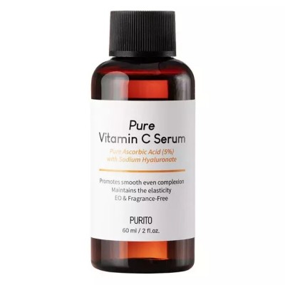 Сироватка для обличчя з вітаміном С і гіалуроновою кислотою та ніаціамідом Purito Pure Vitamin C Serum, 60 мл