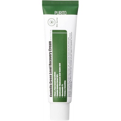 Крем для лица успокаивающий для восстановления кожи с центеллой Purito Centella Green Level Recovery Cream 50мл