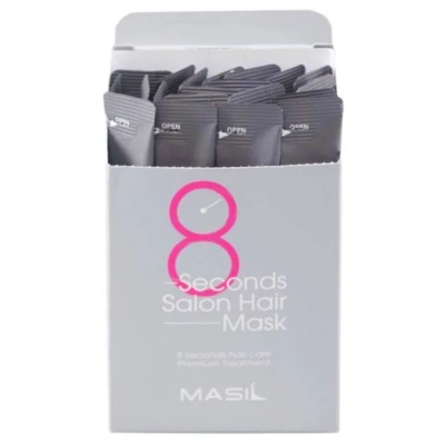 Маска для волос восстанавливающая "Салонный эффект за 8 секунд" Masil 8 Seconds Salon Hair Mask, 20шт по 8мл