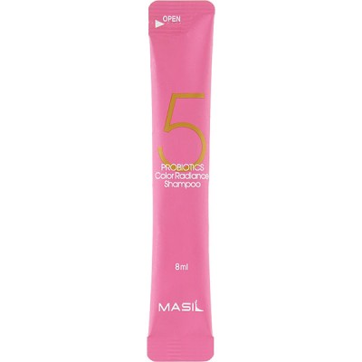 Шампунь для фарбованого волосся з пробіотиками Masil 5 Probiotics Color Radiance Shampoo 8 ml