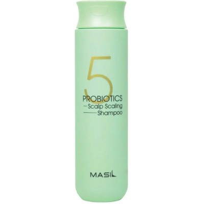 Шампунь для ухода за кожей головы с пробиотиками Masil 5 Probiotics Scalp Scaling Shampoo 300 ml