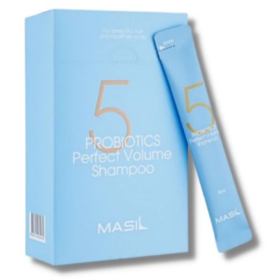 Шампунь з пробіотиками для ідеального об'єму волосся Masil 5 Probiotics Perfect Volume Shampoo 20 шт х 8 мл
