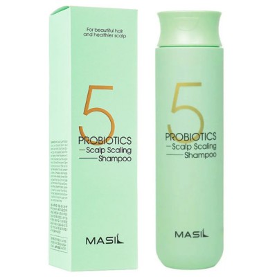 Шампунь для догляду за шкірою голови з пробіотиками Masil 5 Probiotics Scalp Scaling Shampoo 300 ml