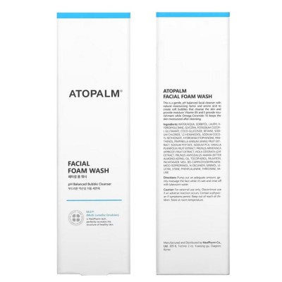 Очищающая пенка для чувствительной кожи Atopalm Facial Foam Wash 150ml