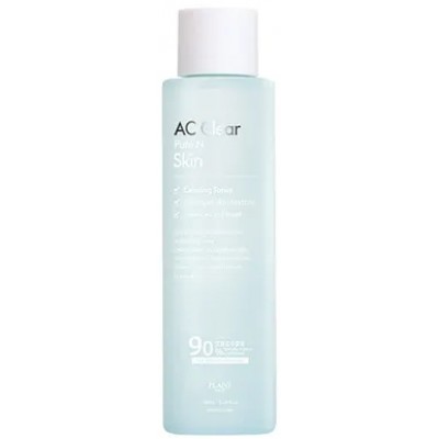 Тонер для очищення обличчя і звуження пор The Plant Base AC Clear Pure N Skin 180ml