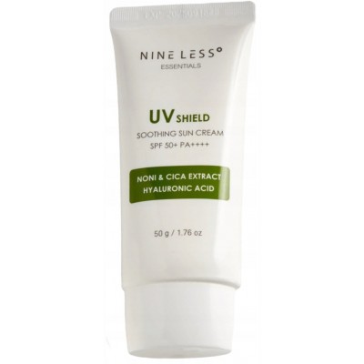 Солнцезащитный крем Nine Less Essentials UV Shield Soothing Sun Cream SPF 50+ 50g