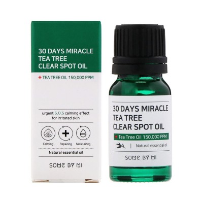 Масло чайного дерева для лица SOME BY MI 30 Days Miracle Tea Tree Clear Spot Oil, 10 мл