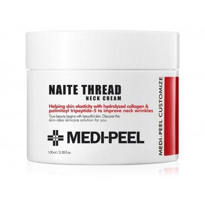 Крем для шиї підтягуючий з пептидним комплексом Medi-Peel Naite Thread Neck Cream 100ml