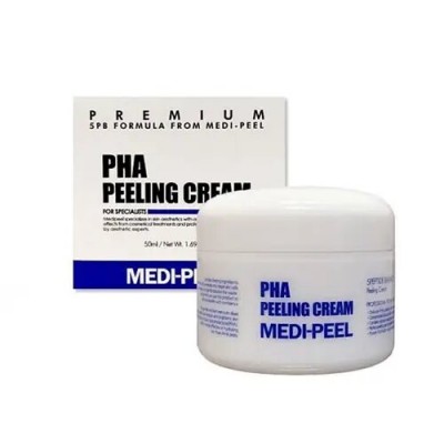 Пілінг-крем для обличчя нічний оновлюючий з PHA-кислотами Medi-Peel PHA Peeling Cream 50 мл