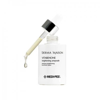 Сироватка для обличчя ампульна мультифітамінна для вирівнювання тону Medi-Peel Derma Maison Vitabenone Ampoule 100ml