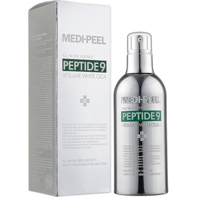 Осветляющая кислородная эссенция для лица с центеллой Medi-Peel Peptide 9 Volume White Cica Essence 100 мл