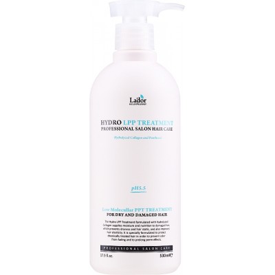 Маска для волосся зволожуюча з гідролізованим колагеном La'dor Eco Hydro LPP Treatment, 530 ml