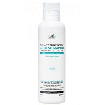 Шампунь для волосся безлужний з pH 4.5 La'dor Damage Protector Acid Shampoo, 150 мл
