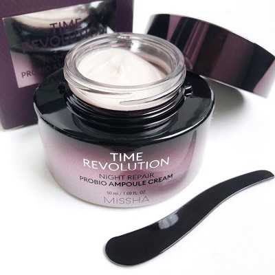Крем для обличчя нічний відновлюючий Missha Time Revolution Night Repair Probio Ampoule Cream, 50 мл