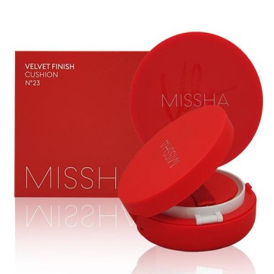 Тональний кушон з матовим фінішем Missha Velvet Finish Cushion SPF50+ PA+++ №23, 15g