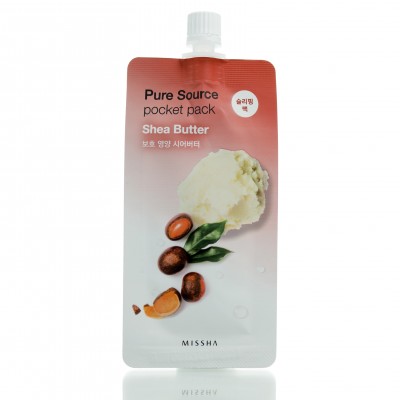 Маска для обличчя Missha Pure Source Pocket Pack Shea Butter 10мл
