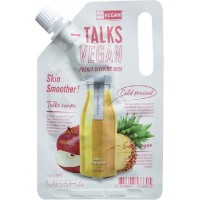 Маска для лица Missha Talks Vegan Squeeze Pocket Sleeping Mask Skin Smoother, 10 г