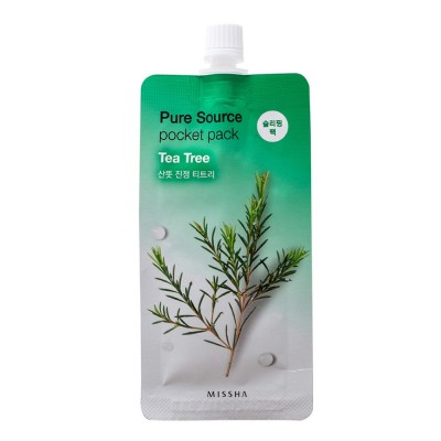 Маска для обличчя Missha Pure Source Pocket Pack Tea Tree 10ml