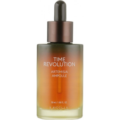 Сыворотка-ампула для лица концентрированная с экстрактом полыни Missha Time Revolution Artemisia Ampoule, 50 мл