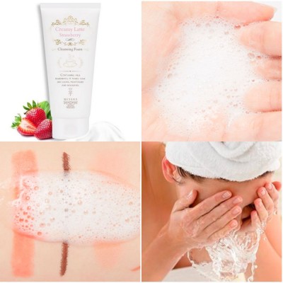 Пенка для умывания Missha Cleansing Foam Creamy Latte Strawberry 172 мл
