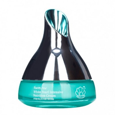 Крем для обличчя інтенсивний живильний з перлами FarmStay White Pearl Intensive Nutrition Cream 50мл