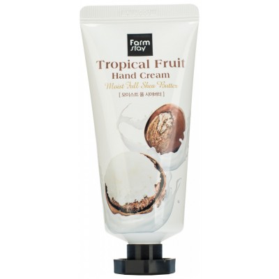 Крем для рук з кокосом та олією ши Tropical Fruit Hand Cream Coconut and Shea Butter 50 ml