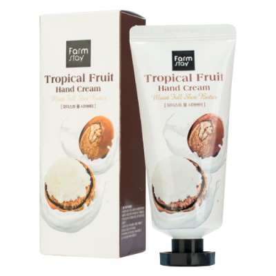 Крем для рук FarmStay Tropical Fruit Hand Cream Coconut and Shea Butter 50 ml