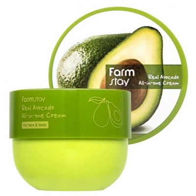 Крем для тіла з авакадо FarmStay Real Avocado All-In-One Cream, 300 мл