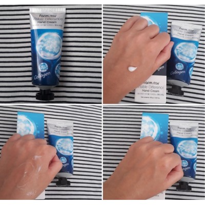 Крем для рук с коллагеном Farm Stay Visible Difference Hand Cream Collagen 100g