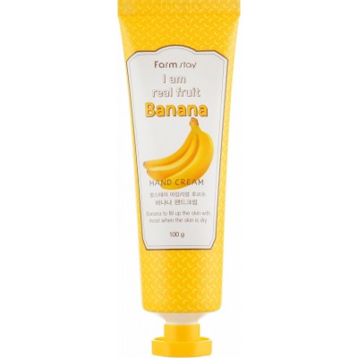 Крем для рук з екстрактом банана FarmStay I Am Real Fruit Banana Hand Cream, 100 мл