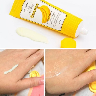 Крем для рук з екстрактом банана FarmStay I Am Real Fruit Banana Hand Cream, 100 мл