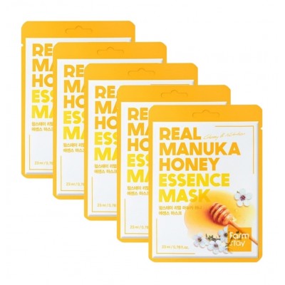 Тканевая маска для лица с экстрактом меда FarmStay Real Manuka Honey Essence Mask, 1шт