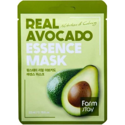 Маска для обличчя FarmStay Real Avocado Essence Mask 1шт