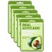 Тканевая маска для лица увлажняющая с экстрактом авокадо FarmStay Real Avocado Essence Mask 1шт
