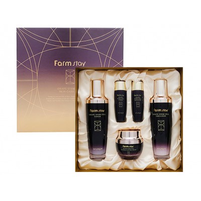 Набор миниатюр FarmStay Grape Stem Cell Skin Care 3 Set