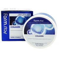 Патчи под глаза FarmStay Collagen Water Full Hydrogel Eye Patch 60шт