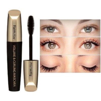 Туш для вій "Об'єм і підкручування" FarmStay 2X Volume & Curling Mascara 12 g 