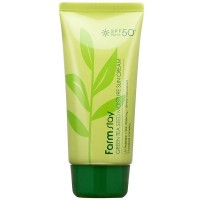 Сонцезахисний крем FarmStay Green Tea Seed Moisture Sun Cream SPF50+ PA+++ 70 гр