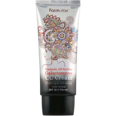 СС крем многофункциональный FarmStay Formula All-In-One Galactomyces C.C Cream SPF50/PA+++ 50мл