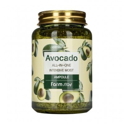 Сыворотка для лица FarmStay Avocado All-in-one Intensive Moist Ampoule 250 мл